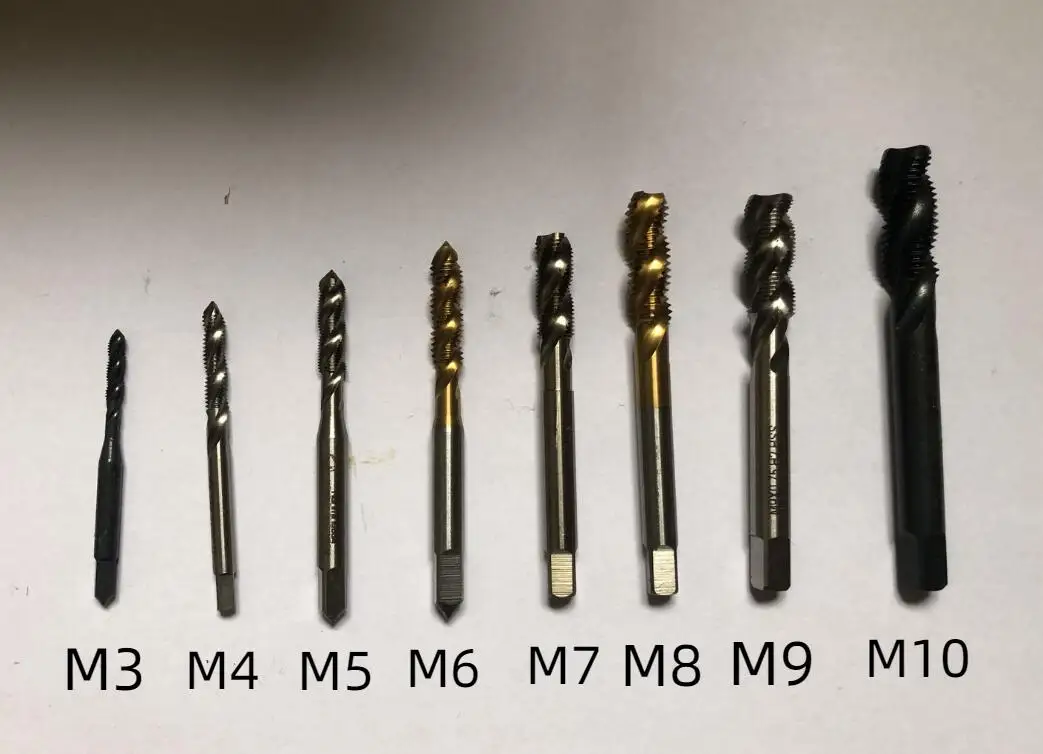 

Metric HSS Spiral Tap Select Size From M2/M3/M3.5/M4/M5/M6/M7/M8/M10M/11M/12M/14/M16