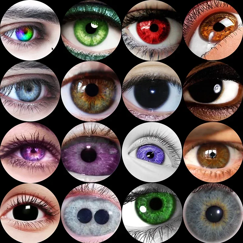 FLTMRH men and women red green colored yellow blue glass eyes cabochon round 6MM-30MM EyeToys DIY jewelry accessories pupil
FLTMRH men and women red green colored yellow blue glass eyes cabochon round 6MM-30MM EyeToys DIY jewelry accessories pupil
