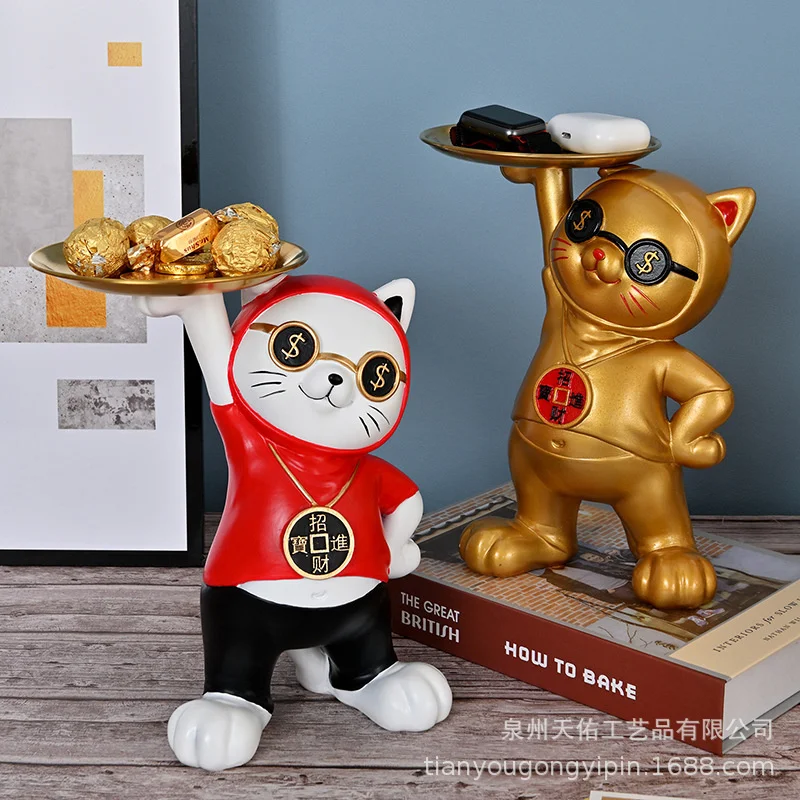 Household shoe cabinet Zhaocai cat decorations living room office porch TV cabinet key storage opening gift decorations
Household shoe cabinet Zhaocai cat decorations living room office porch TV cabinet key storage opening gift decorations
