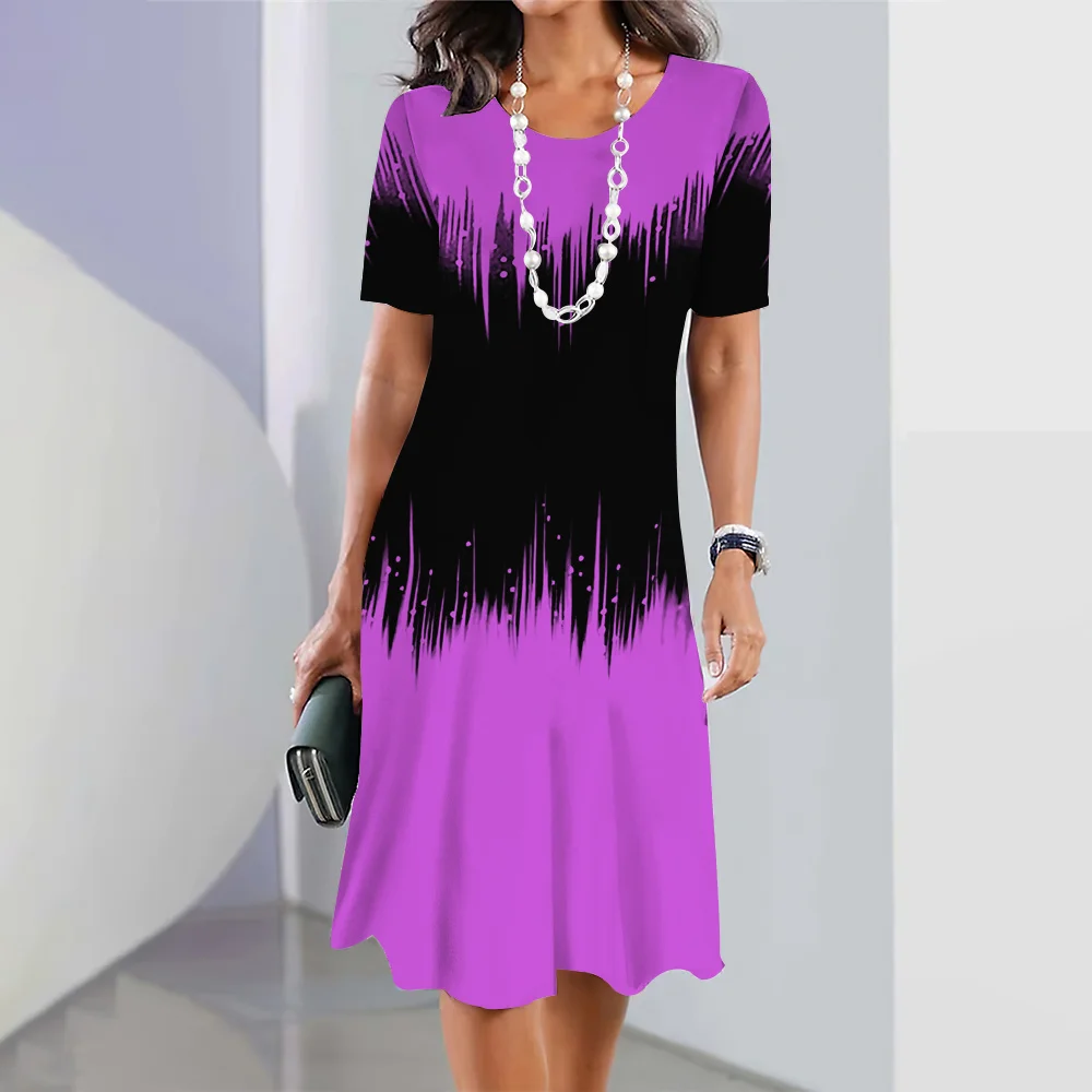 Fashion Dress Women Gradient 3D Print Pullover 5xl Harajuku Long O Neck Tops Short Sleeve Sexy Dress, Female Summer Dresses 12 Mallzona Sedfe42a08dde458c91a9ef5a2486fb6fW Fashion Dress Women Gradient 3D Print Pullover 5xl Harajuku Long O Neck Tops Short Sleeve Sexy Dress, Female Summer Dresses Mallzona