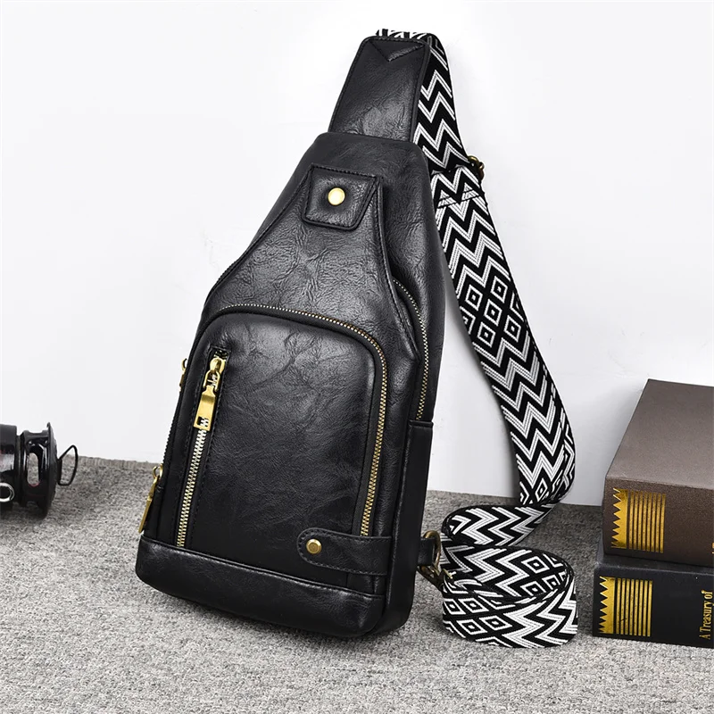 

Men's Crossbody Bags Men's Chest Bag Designer Messenger bag Leather Shoulder Bags Diagonal Package 2024 new Back Pack Travel