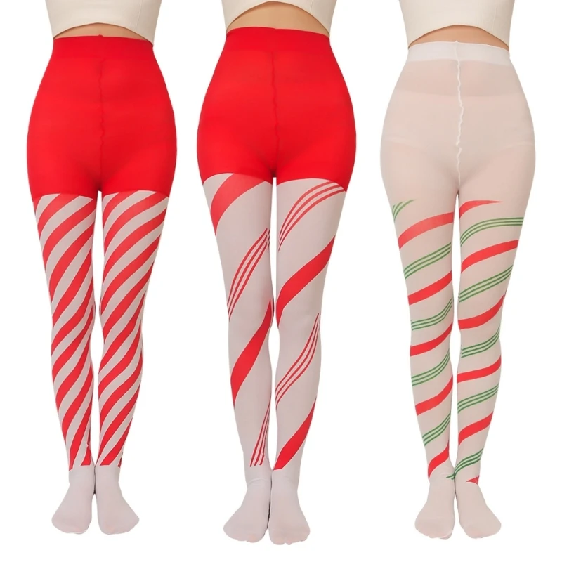 Christmas Colorblock Candy Cane Striped Pantyhose High Waist Full Length Stretch Tights Leggings Hosiery Party Costume
Christmas Colorblock Candy Cane Striped Pantyhose High Waist Full Length Stretch Tights Leggings Hosiery Party Costume