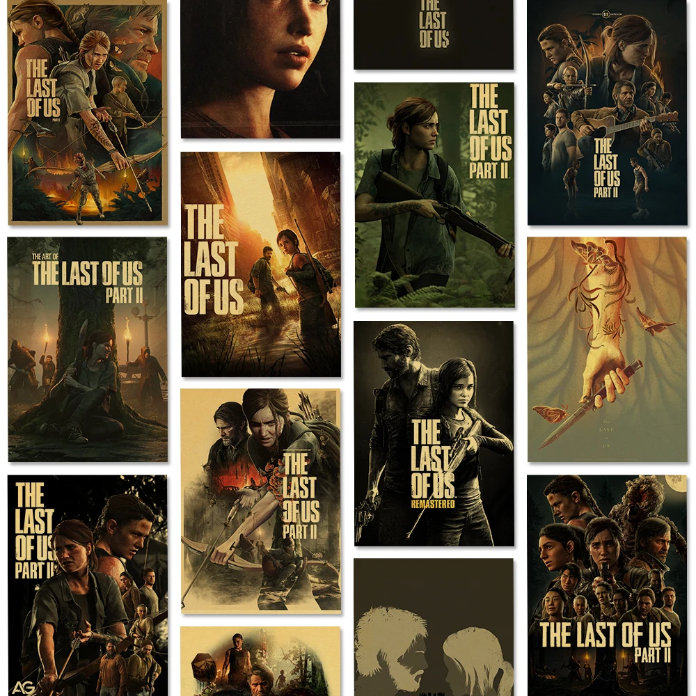 The Last of Us Part 2 Posters Retro Kraft Paper Sticker DIY Vintage Room Bar Cafe Decor Gift Prints Art Wall Canvas Painting
The Last of Us Part 2 Posters Retro Kraft Paper Sticker DIY Vintage Room Bar Cafe Decor Gift Prints Art Wall Canvas Painting