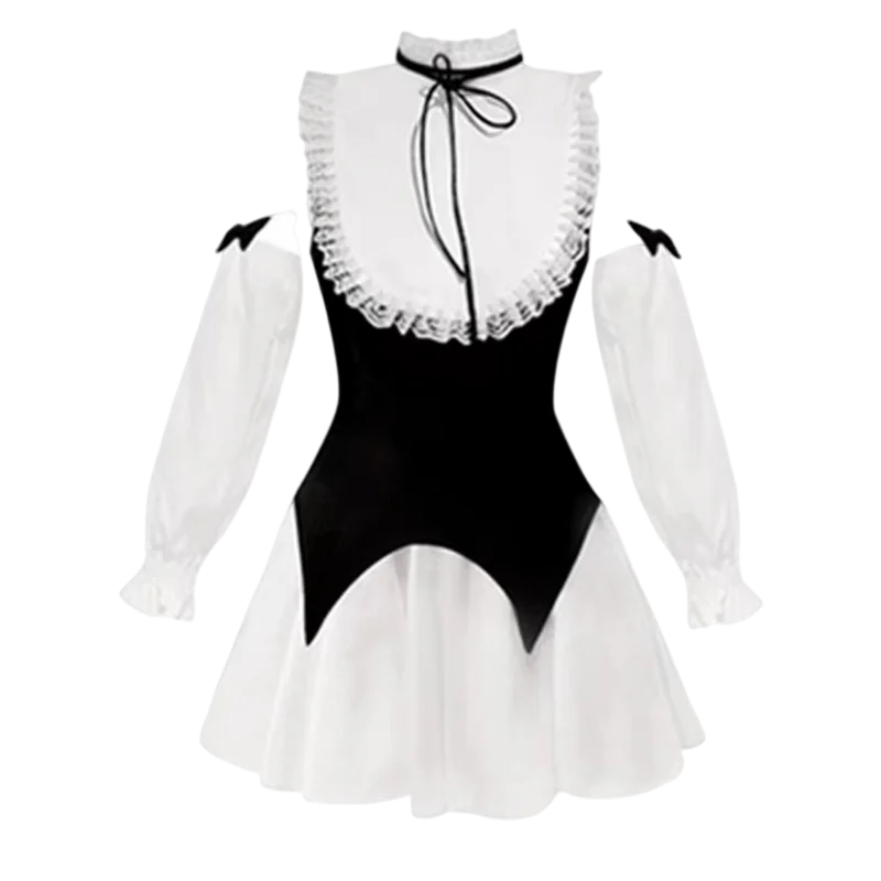 Fashion Style Korean Women Team Event Jang Won Young Same Style Lace Printing Polo Neck Skirt Overlapping Hand Sleeve Skirt New
Fashion Style Korean Women Team Event Jang Won Young Same Style Lace Printing Polo Neck Skirt Overlapping Hand Sleeve Skirt New