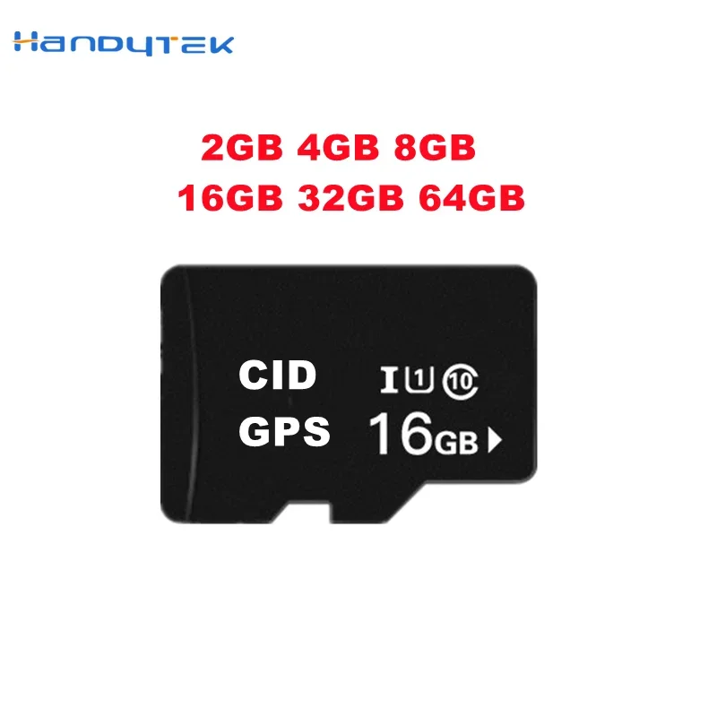 

10Pcs change CID 2GB 4GB 8GB Mini TF card Memory Card 16GB 32GB TransFlash navigation high speed Customized for micro sd Car GPS