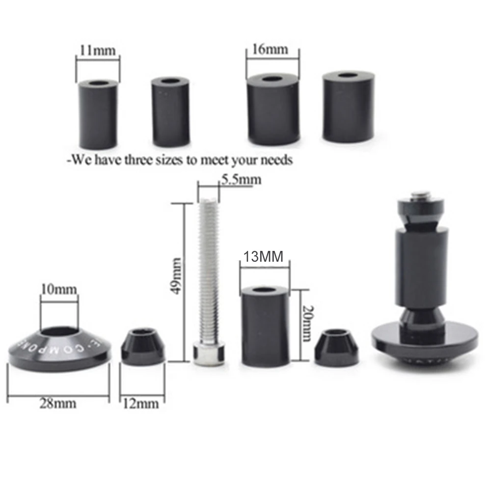 Cycling Handlebar End Plugs Grips MTB Parts Protection Supplies 1 Pair Aluminum Alloy Cap Accessories Components
Cycling Handlebar End Plugs Grips MTB Parts Protection Supplies 1 Pair Aluminum Alloy Cap Accessories Components