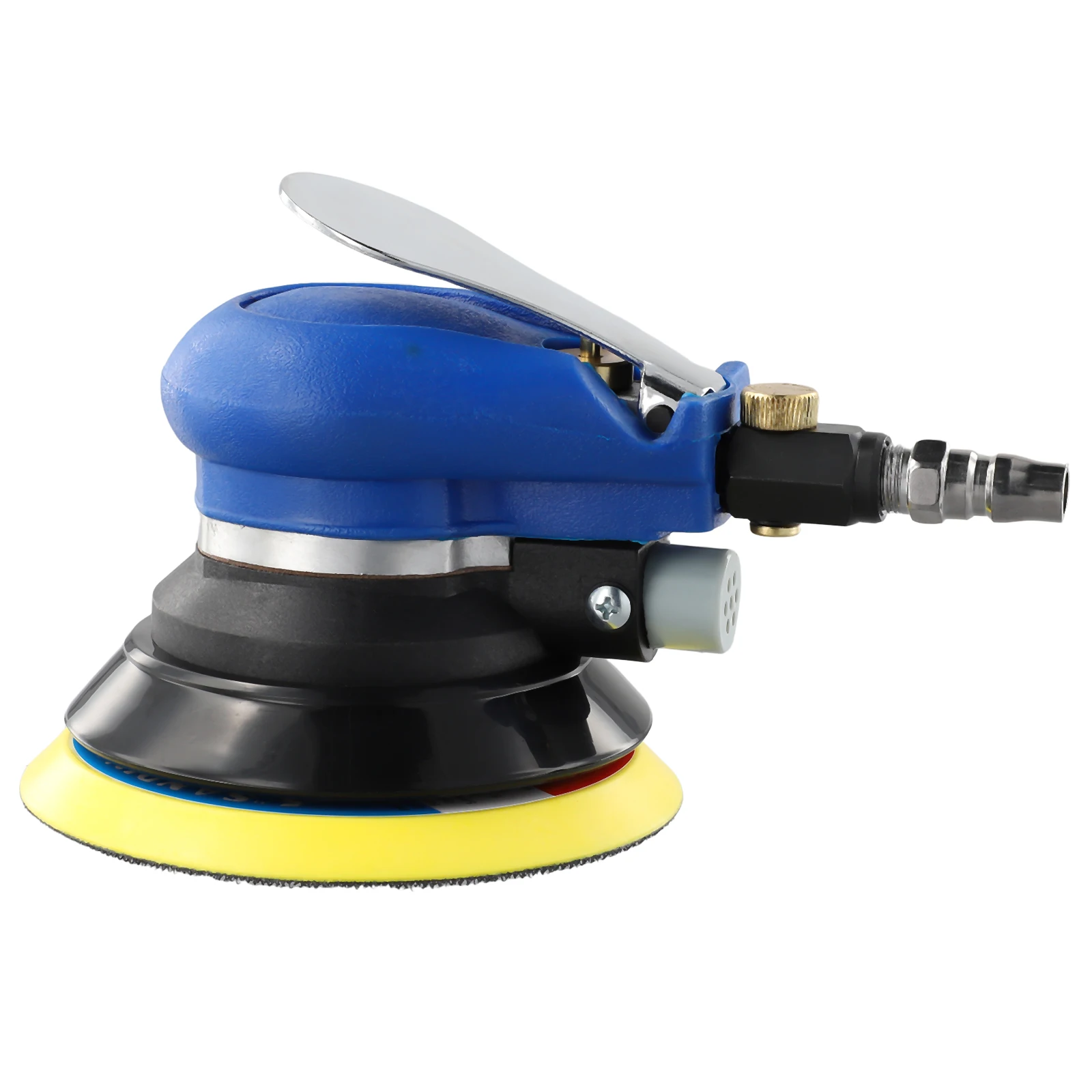 Sanders 5Inch Air Sander Pneumatic Sander Tool Polishing Machine Orbital Grinder 12000RPM Polisher Workshop EquipmentPower Tools
Sanders 5Inch Air Sander Pneumatic Sander Tool Polishing Machine Orbital Grinder 12000RPM Polisher Workshop EquipmentPower Tools