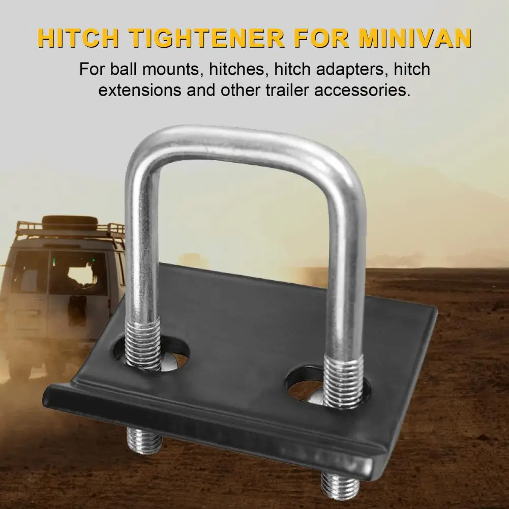 

Stainless Steel Hitch Tightener Eliminate Wobble Easy Installation Heavy Duty Lock Down Anti-Rattle Stabilizer For SUVs RVs