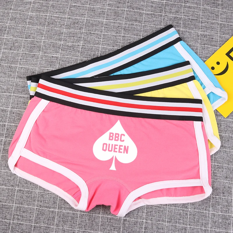 BBCQUEEN Queen of Spades Sexy Underwear Boy Shorts Underwear for Women Women's Boxer Pants Cotton Underwear Comfortable Short BBCQUEEN Queen of Spades Sexy Underwear Boy Shorts Underwear for Women Women's Boxer Pants Cotton Underwear Comfortable Short