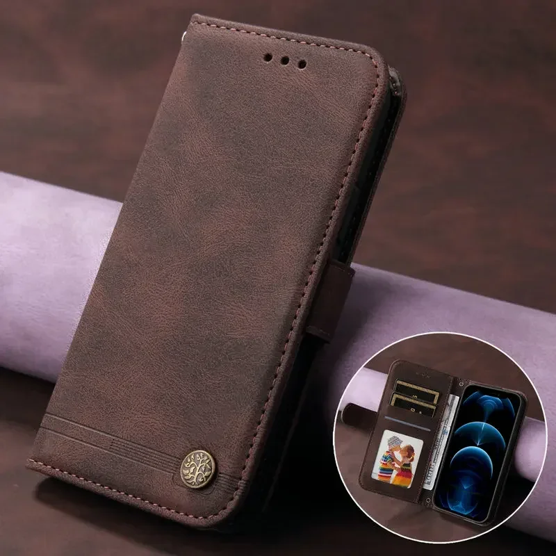 

For POCO M6 C65 X6 X5 Pro X3 NFC LUXURY Case Leather 360 Protect Xiaomi Poco F5 M5s F4 X 3 M 6 F 5 F3 X4 GT M4 M5 C40 Book Cover
