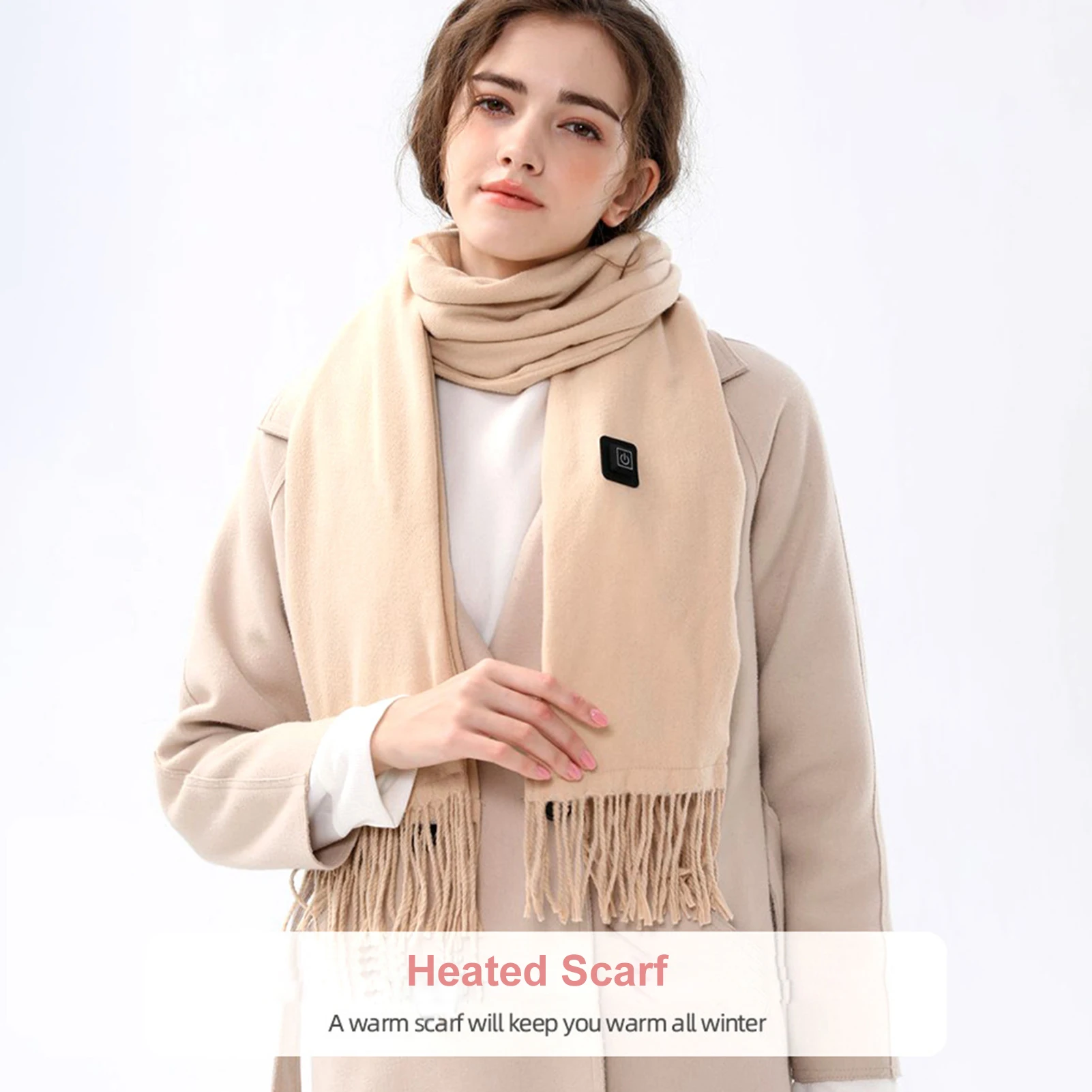 USB Women Men Heating Scarf Temperature Scarf 3 Gears Adjustable USB Charging Heat Control Neck Warmer For Camping Running
USB Women Men Heating Scarf Temperature Scarf 3 Gears Adjustable USB Charging Heat Control Neck Warmer For Camping Running