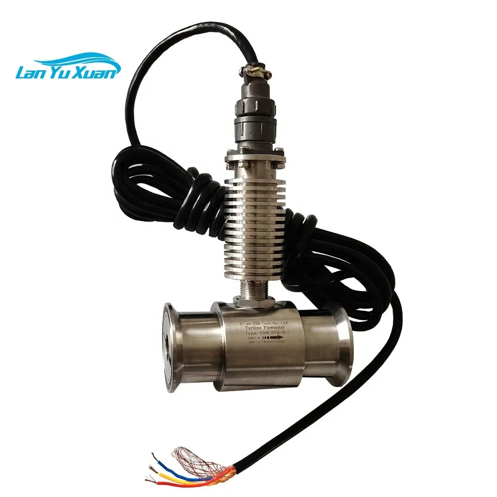 

2020 hot sale LWGY-N Sanitary Turbine Flowmeter ,Quantitative control Quick connect flow sensor