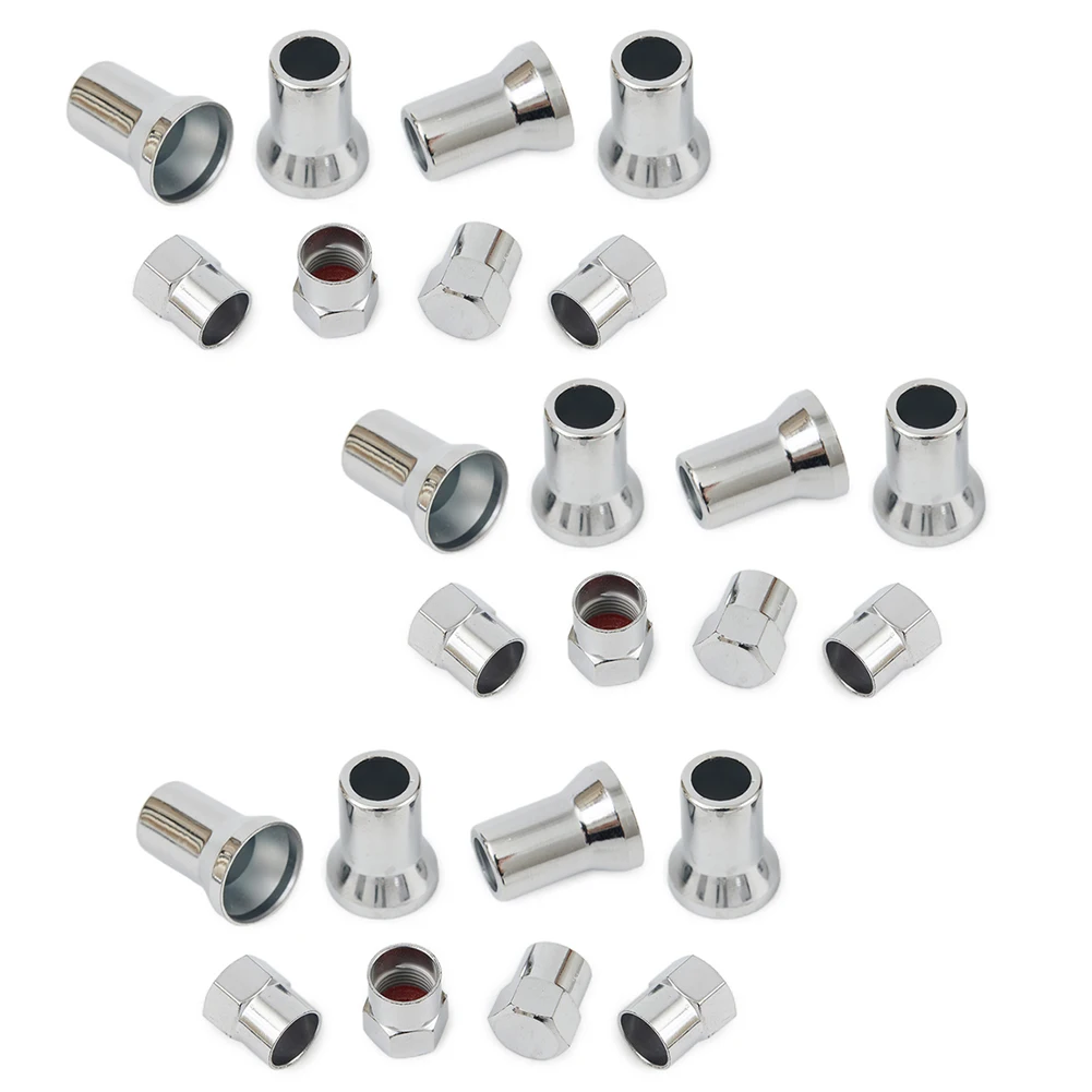 12pcs TR413 Chrome Car Truck Tire Wheel Tyre Valve Hex Cap W/ Sleeve Covers Left/Right /Front/Rear Auto Accessories
12pcs TR413 Chrome Car Truck Tire Wheel Tyre Valve Hex Cap W/ Sleeve Covers Left/Right /Front/Rear Auto Accessories