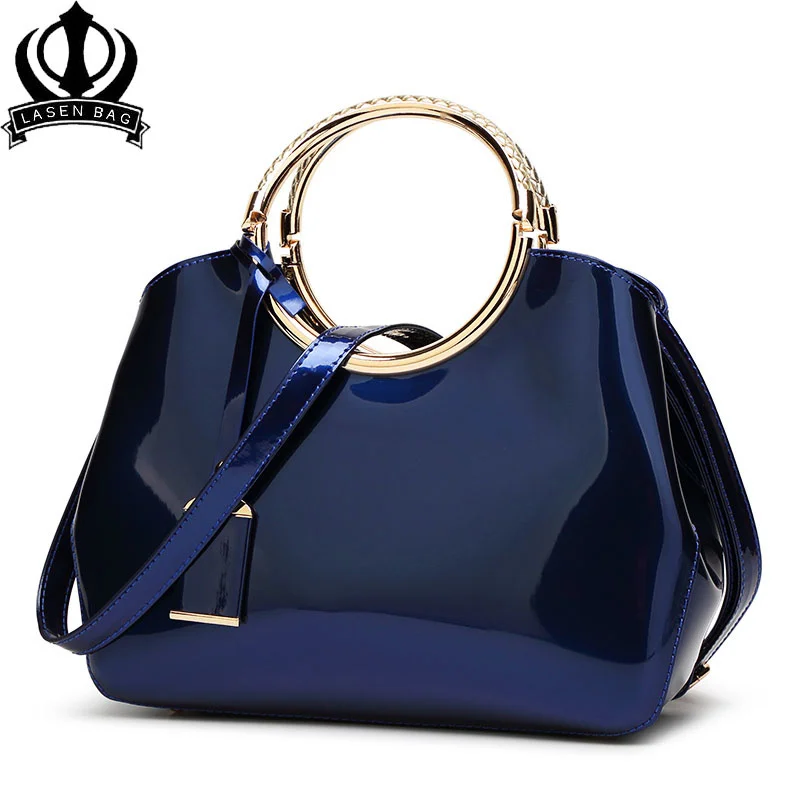 

New High Quality Patent Leather Women bag Ladies Cross Body messenger Shoulder Bags Handbags Famous Brands bolsa feminina
