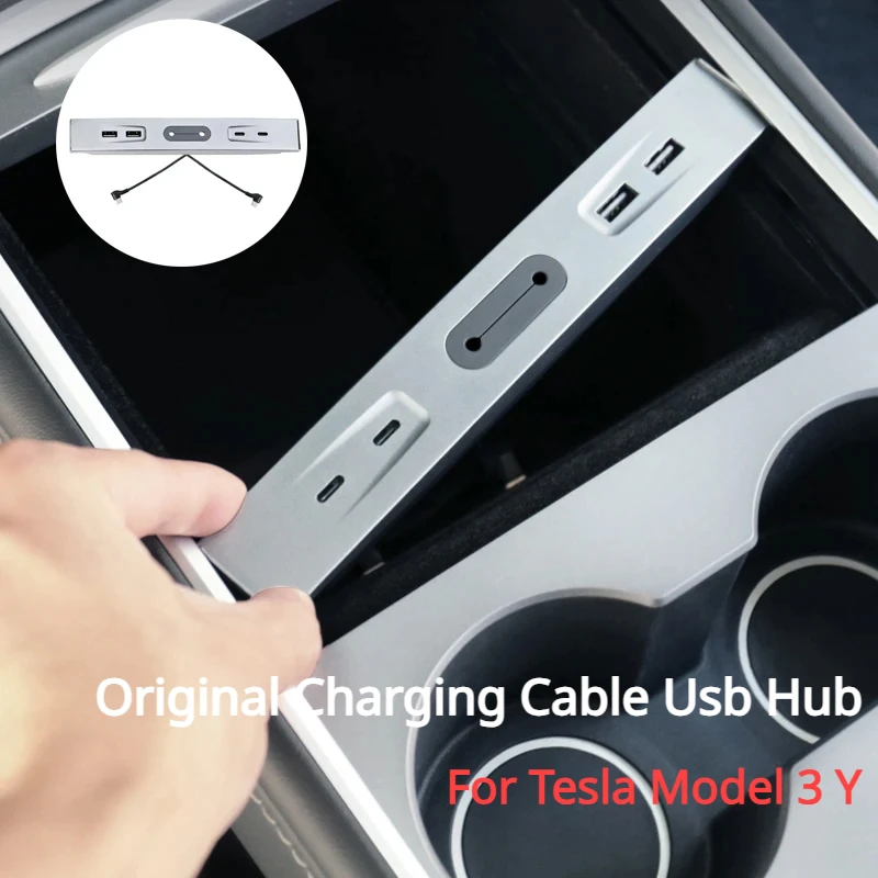 Оригинальный зарядный кабель для Tesla Model 3 Y, док-станция для центрального управления, быстрая зарядка, многопортовый адаптер PD 27 Вт
Оригинальный зарядный кабель для Tesla Model 3 Y, док-станция для центрального управления, быстрая зарядка, многопортовый адаптер PD 27 Вт