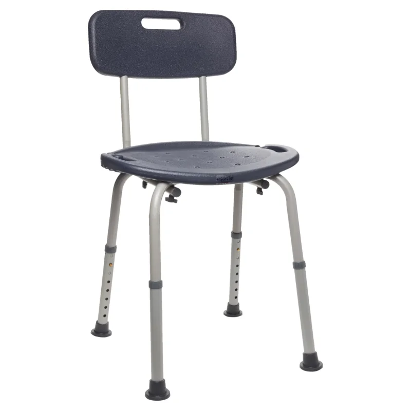 Equate Bath Chair and Shower Chair with Back - Shower Seat for Elderly, Handicap, and Disabled, 350lbs, Easy Assembly, Black
Equate Bath Chair and Shower Chair with Back - Shower Seat for Elderly, Handicap, and Disabled, 350lbs, Easy Assembly, Black