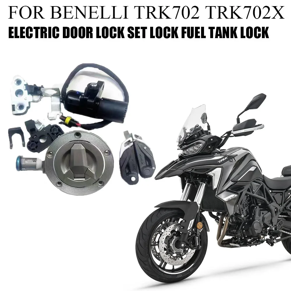 Оригинальные аксессуары для Benelli TRK702 TRK 702 X TRK702X, набор электрических дверных замков, набор ключей, замок для топливного бака
Оригинальные аксессуары для Benelli TRK702 TRK 702 X TRK702X, набор электрических дверных замков, набор ключей, замок для топливного бака