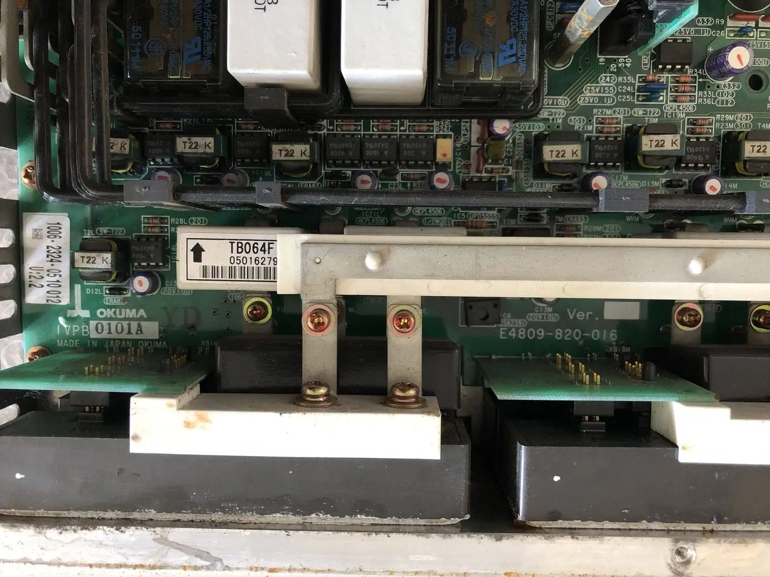 OKUMA E4809-820-016 U: 2,2 1006-2324 печатная плата с ЧПУ гарантия 3 месяца
OKUMA E4809-820-016 U: 2,2 1006-2324 печатная плата с ЧПУ гарантия 3 месяца