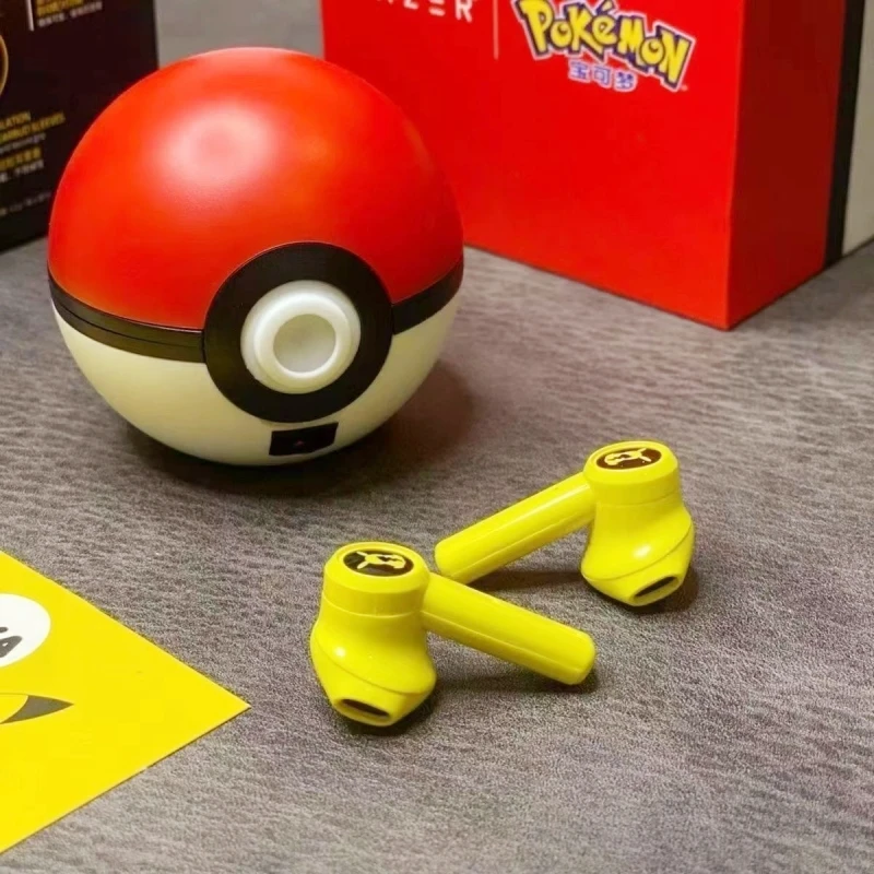 2023 Pokemon Pikachu Razer Earphones Wireless Bluetooth 5.0 Sport Noise Reduction Headphones Touch Control Microphone Model Gift
2023 Pokemon Pikachu Razer Earphones Wireless Bluetooth 5.0 Sport Noise Reduction Headphones Touch Control Microphone Model Gift
