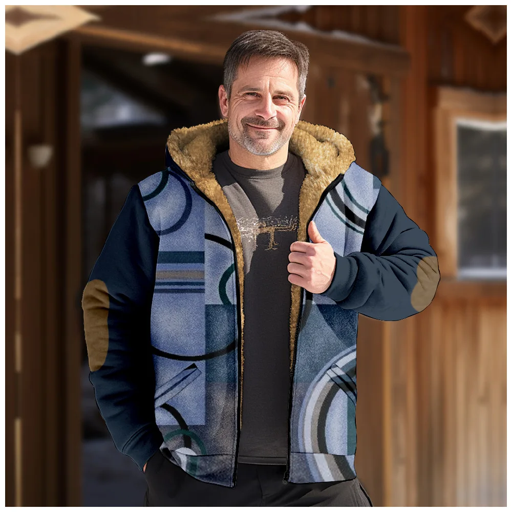 New Creative Pattern Hooded Sweater with Casual Printing Long Sleeve Zipper Sweater Thick Cotton Coat Winter A01
New Creative Pattern Hooded Sweater with Casual Printing Long Sleeve Zipper Sweater Thick Cotton Coat Winter A01