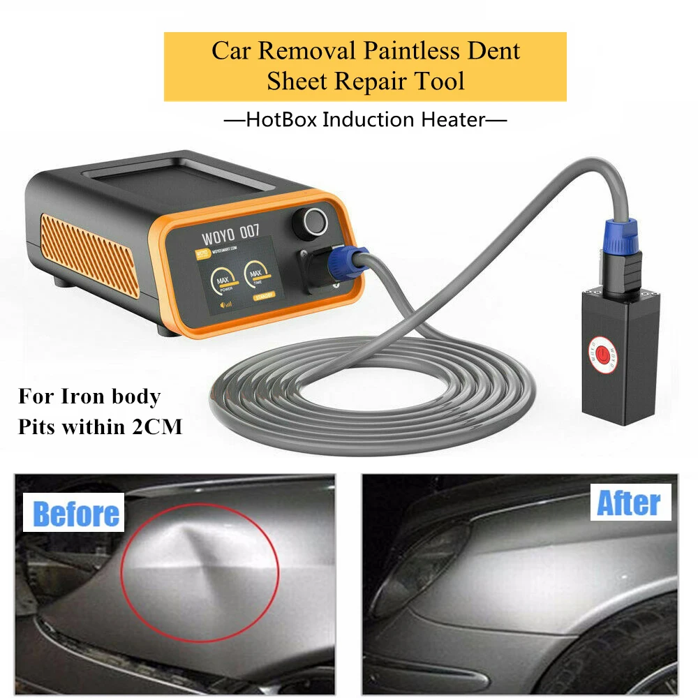 

PDR 007 Car Dent Repair Tool WOYO PDR007 Auto Body Paintless Dent Puller Sheet Metal Repair HOTBOX Induction Heater Remove Dings