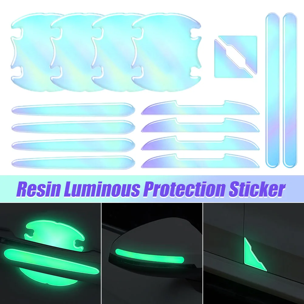 Car Door Handle Stickers Door Bowl Protective Stickers Resin Luminous Car Door Edge Guard Rearview Mirror Self-Adhesive Strip
Car Door Handle Stickers Door Bowl Protective Stickers Resin Luminous Car Door Edge Guard Rearview Mirror Self-Adhesive Strip