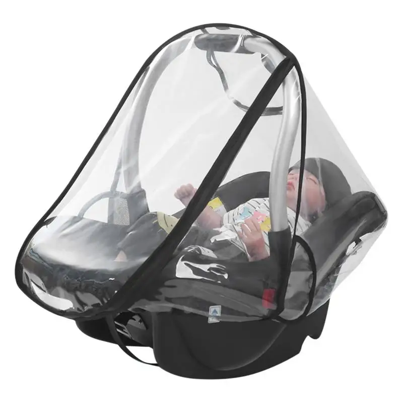 Weather Shield Stroller Cover Universal Baby Rain Cover With 2 Side Ventilation For Stroller Car Seat Protect Baby From Wind
Weather Shield Stroller Cover Universal Baby Rain Cover With 2 Side Ventilation For Stroller Car Seat Protect Baby From Wind