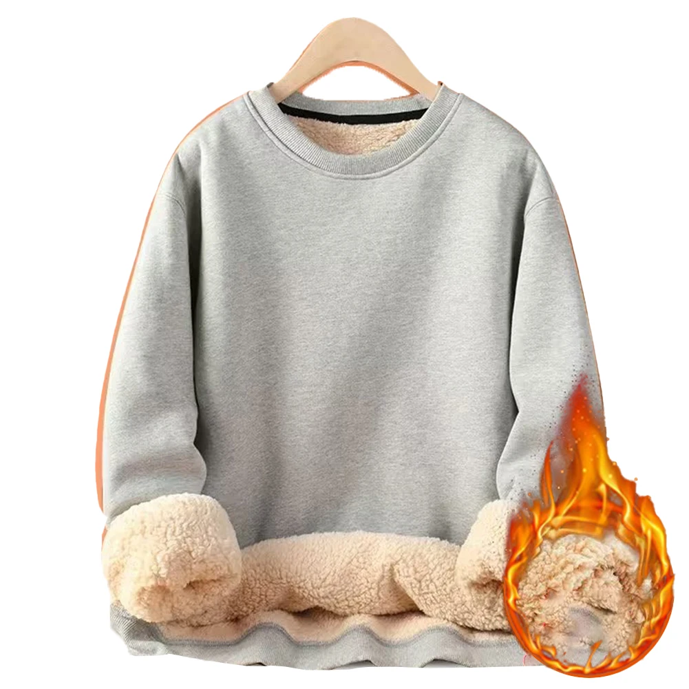 Fashion Warm Winter Men's Fleece Lined Basic Sweatshirt Solid Color Crew Neck Jumper Casual Tops Sweatshirts Hoodie Pullover
Fashion Warm Winter Men's Fleece Lined Basic Sweatshirt Solid Color Crew Neck Jumper Casual Tops Sweatshirts Hoodie Pullover