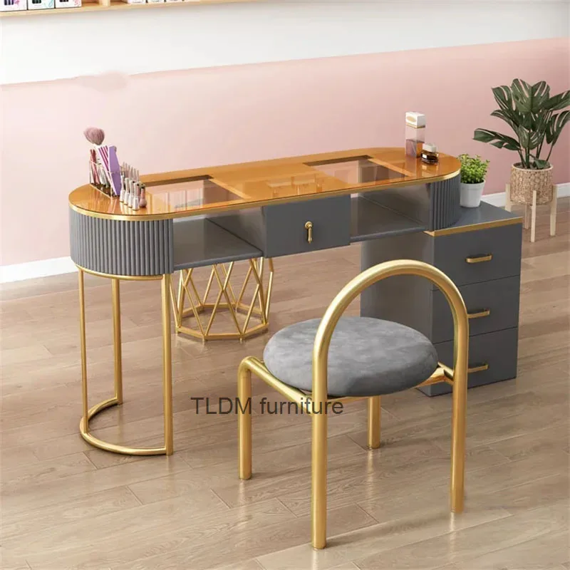 Modern Simple Manicure Table single double Nail Table for Beauty Salon Designer Professional Nail Tables nail Salon Furniture
Modern Simple Manicure Table single double Nail Table for Beauty Salon Designer Professional Nail Tables nail Salon Furniture