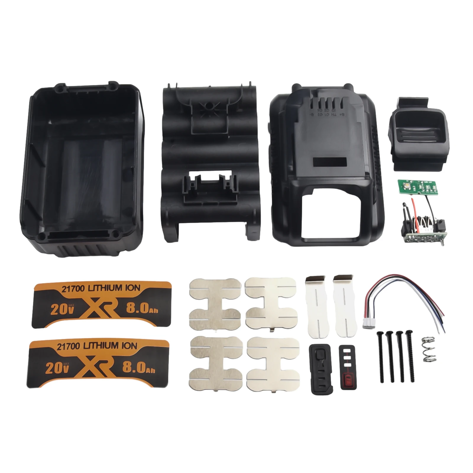 PCB Charging Board Battery Plastic Case Li-Ion Battery Case Power Tool Accessories 10 Core 21700 Battery Cover Brand New
PCB Charging Board Battery Plastic Case Li-Ion Battery Case Power Tool Accessories 10 Core 21700 Battery Cover Brand New