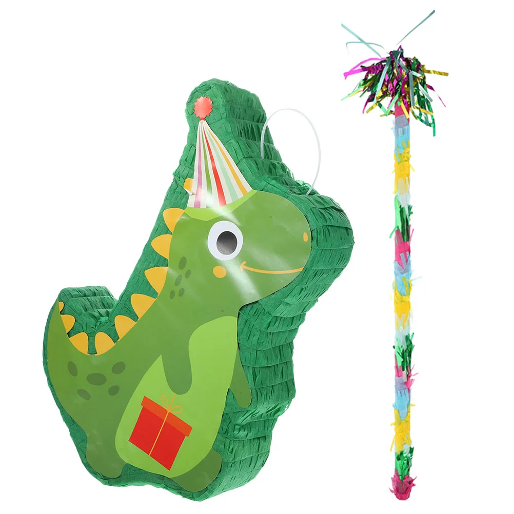 1 Set Cute Dinosaur Pinata Decoration Candy Container Hanging Pinata Party Decoration
1 Set Cute Dinosaur Pinata Decoration Candy Container Hanging Pinata Party Decoration