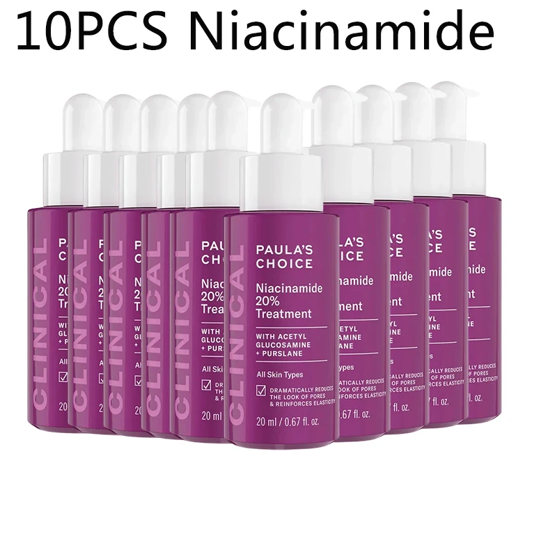 10PCS Paula‘s Choice Original Niacinamide 20% Treatment With Glucosamine + Purslane For All Skin Types
10PCS Paula‘s Choice Original Niacinamide 20% Treatment With Glucosamine + Purslane For All Skin Types