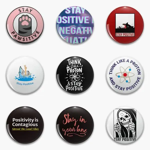 Stay Positive Pawsitive In Negative Situation Soft Button Pin Lapel Pin Decor Funny Badge Hat Lover Brooch Women Cute Fashion
Stay Positive Pawsitive In Negative Situation Soft Button Pin Lapel Pin Decor Funny Badge Hat Lover Brooch Women Cute Fashion
