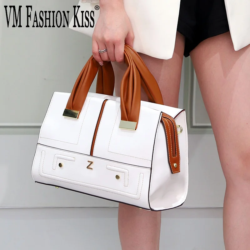 VM FASHION KISS 2023 Vintage Satchels Women's Messenger Bag Solid Split Leather Ladies Shoulder Bag Large Capacity Handbags
VM FASHION KISS 2023 Vintage Satchels Women's Messenger Bag Solid Split Leather Ladies Shoulder Bag Large Capacity Handbags