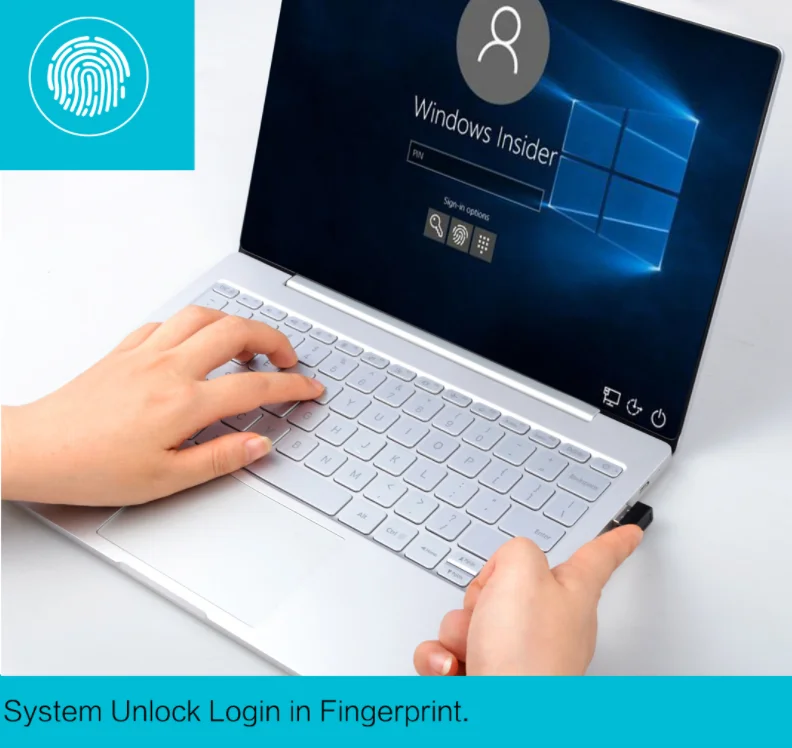 

USB Fingerprint Reader For Windows 10 /11OS (32&64 Bits) , Biometric Scanner For Password-Free Login/Sign-In Lock PC & Laptops