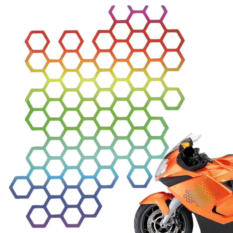 Motorcycle Sticker Honeycomb Body Helmet Decoration DIY Decals for Car Refit Creative Body Stickers Auto Exterior Accessories
Motorcycle Sticker Honeycomb Body Helmet Decoration DIY Decals for Car Refit Creative Body Stickers Auto Exterior Accessories