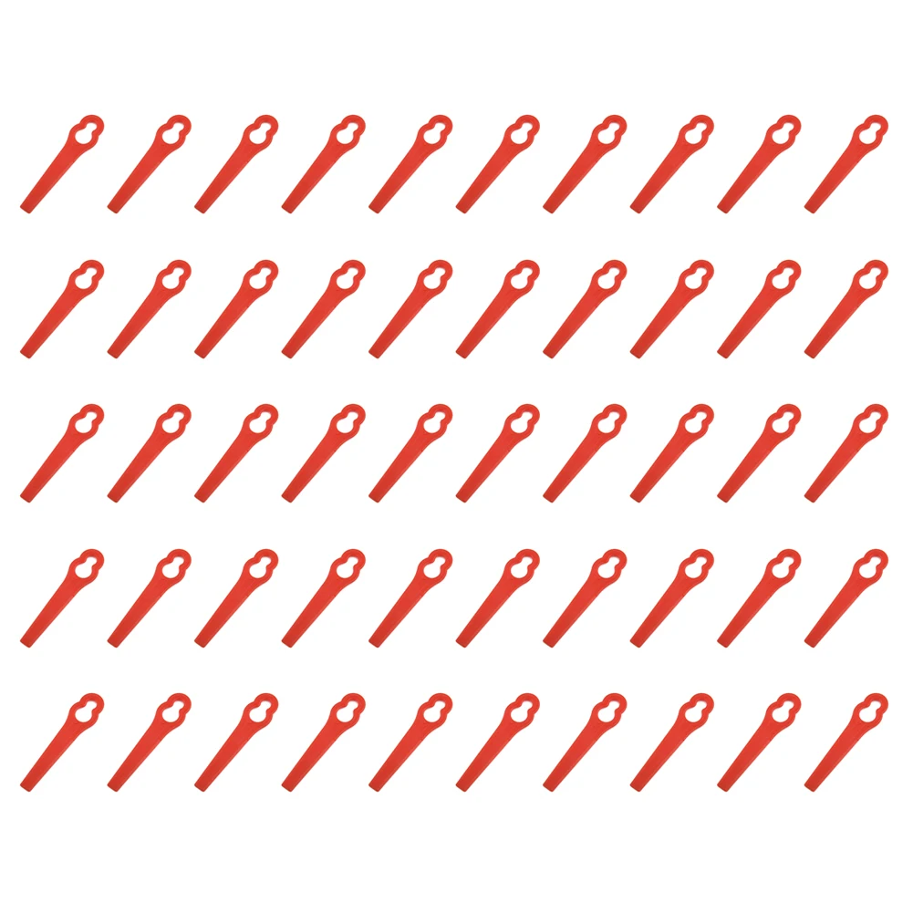 50 Pcs Plastic Grass Blade Trimmer Blade Replace Accessory For Bosch ART26Li ART26 ART23 Lawn Mower String Trimmer Repair Part
50 Pcs Plastic Grass Blade Trimmer Blade Replace Accessory For Bosch ART26Li ART26 ART23 Lawn Mower String Trimmer Repair Part