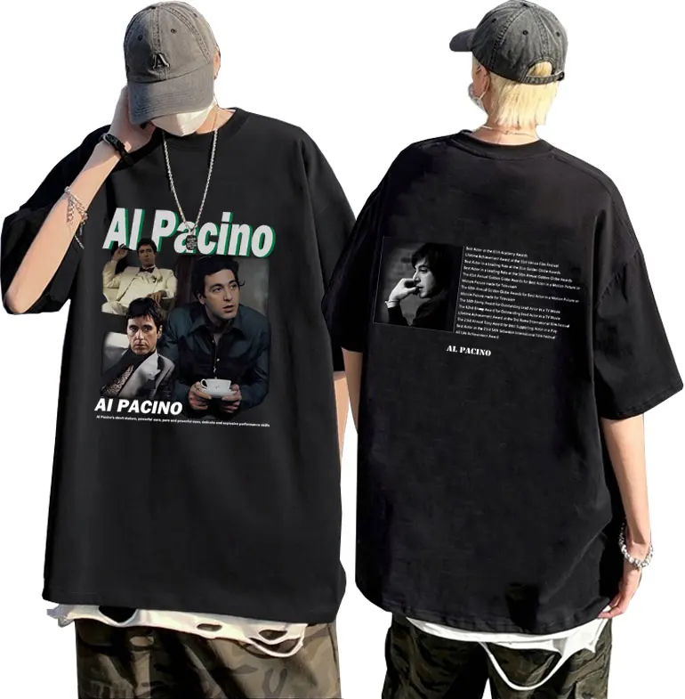 Movie Scarface Al Pacino Graphic T-shirt Men Women's Hip Hop Punk Style Tshirt Men's Fashion Oversized Short Sleeve T Shirts 
Movie Scarface Al Pacino Graphic T-shirt Men Women's Hip Hop Punk Style Tshirt Men's Fashion Oversized Short Sleeve T Shirts