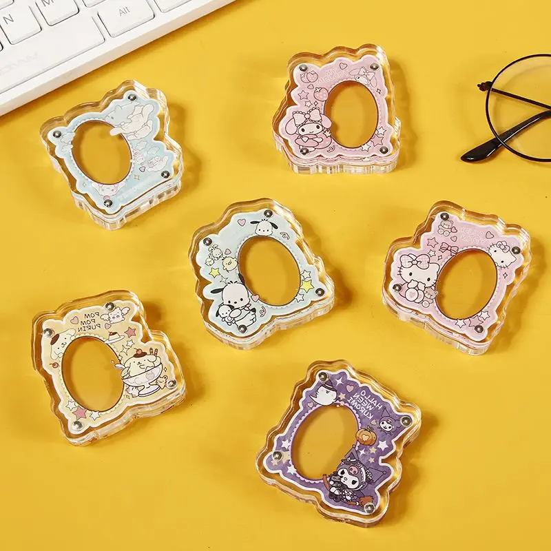 Kuromi Kawaii Anime Sanrio Cinnamoroll My Melody Cute Cartoon Girly Heart Idol ID Photo Frame Ornaments Toy for Girls
Kuromi Kawaii Anime Sanrio Cinnamoroll My Melody Cute Cartoon Girly Heart Idol ID Photo Frame Ornaments Toy for Girls