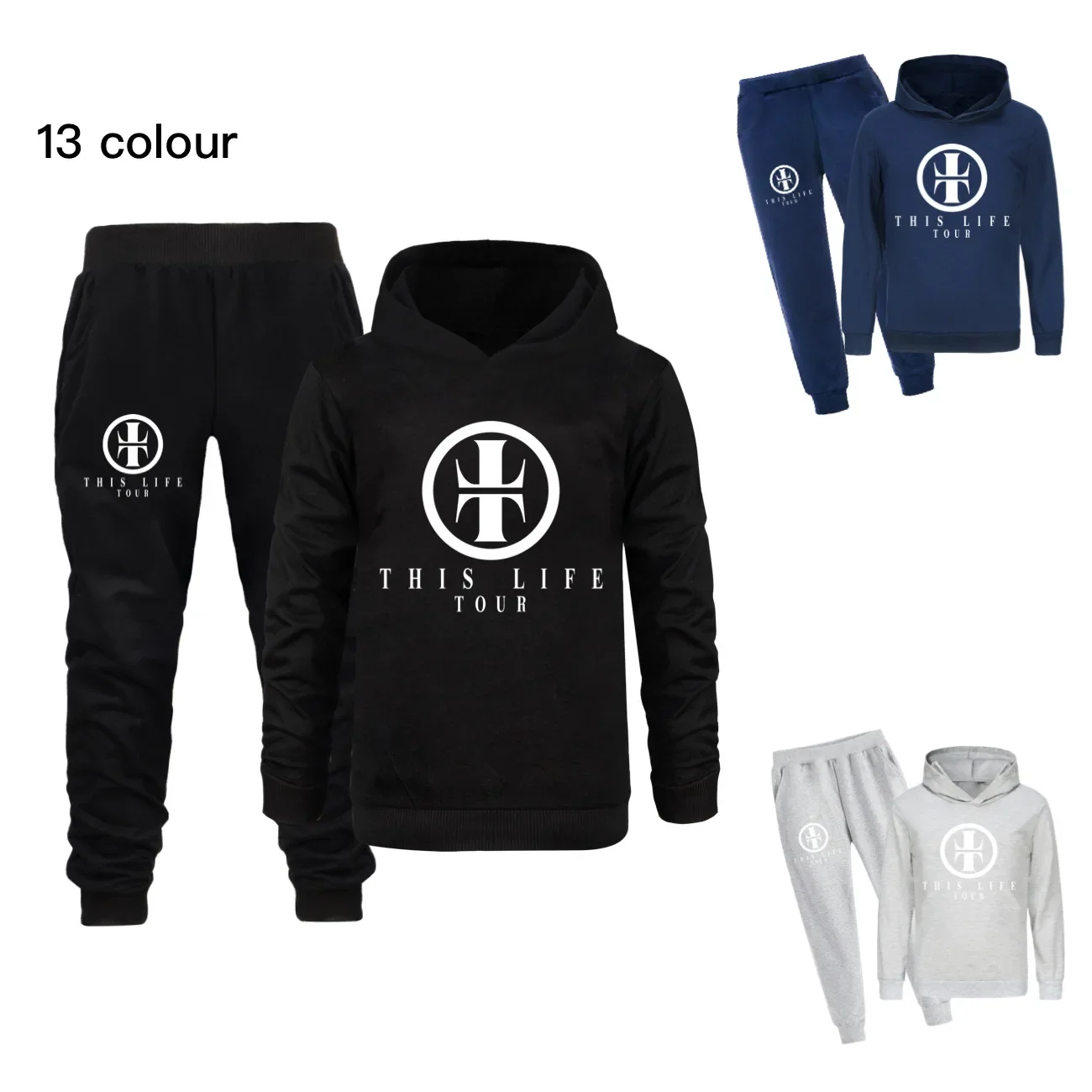 

Take That This Life on Tour Hoodie Kids Boutique Clothes Junior Boys Hooded Sweatshirts Pants 2pcs Sets Toddler Girls Tracksuits