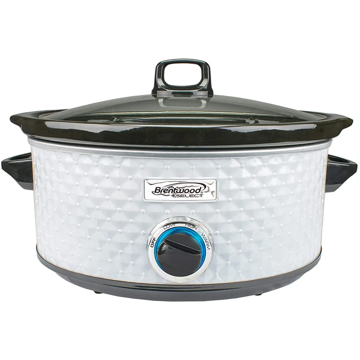 

Brentwood Select SC-157W 7 Qt Slow Cooker White Slow Cooker Cooker Crock Pot Electric Cooker Solar Cooker