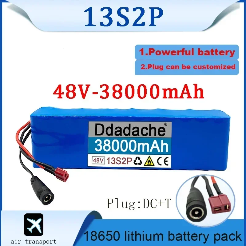 New Best-selling 48V38000mah 13s2p High-power 18650 Battery Pack Electric Vehicle Electric Motorcycle Battery 48V BMS Protection
New Best-selling 48V38000mah 13s2p High-power 18650 Battery Pack Electric Vehicle Electric Motorcycle Battery 48V BMS Protection