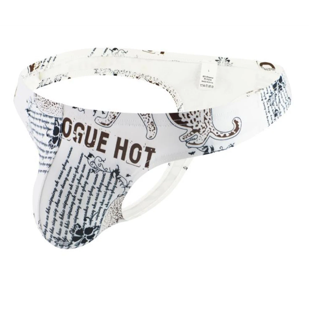 1pc Men's Low Rise Briefs Sexy Printed G-Strings Panties Bulge Pouch Thongs Bikini Brief Underwear Shorts Male Underpants
1pc Men's Low Rise Briefs Sexy Printed G-Strings Panties Bulge Pouch Thongs Bikini Brief Underwear Shorts Male Underpants
