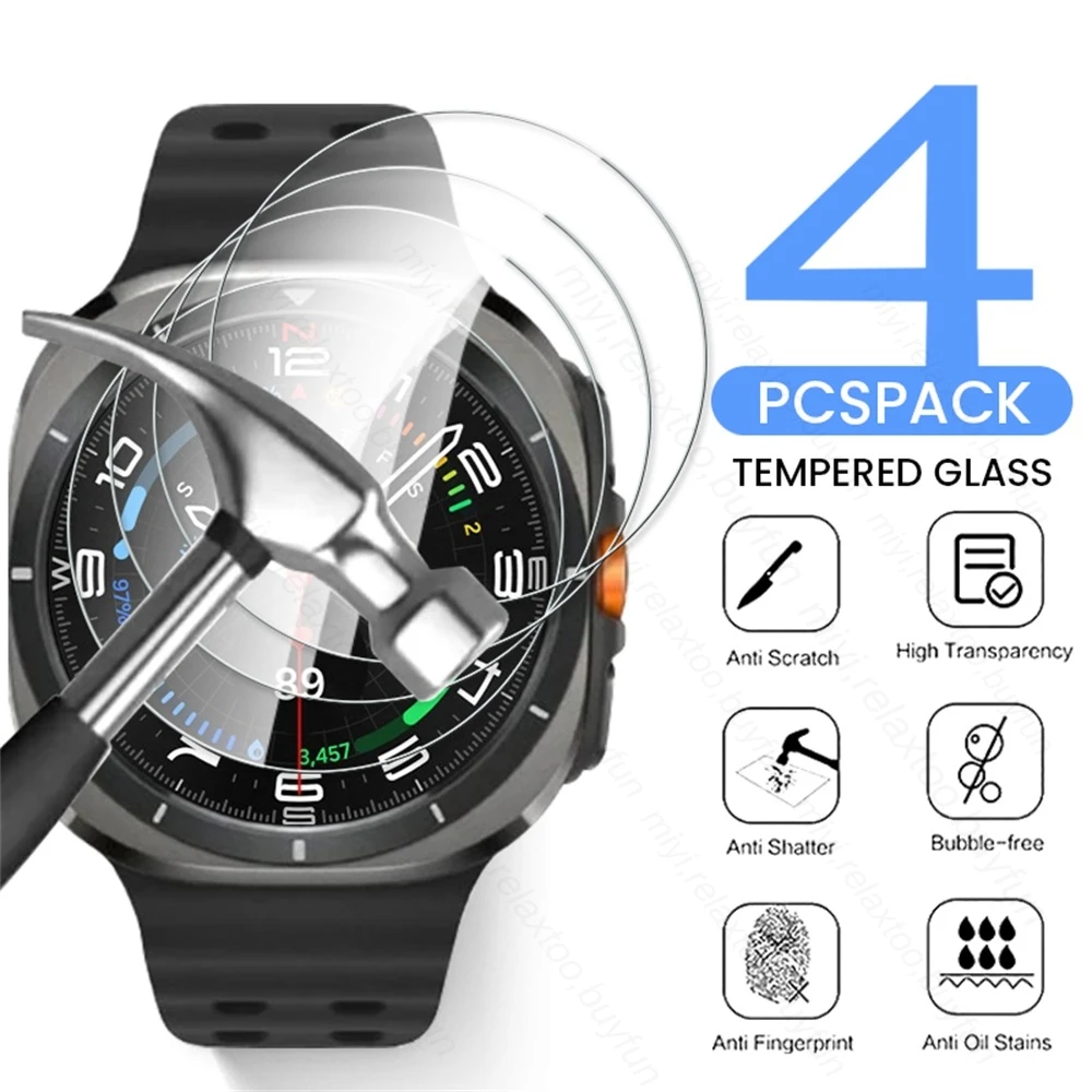 4 шт. 9H закаленное стекло для защиты экрана для Samsung Galaxy Watch Ultra 45 мм Защитное стекло для Samsung Sumsung Watch 7 44 мм 40 мм
4 шт. 9H закаленное стекло для защиты экрана для Samsung Galaxy Watch Ultra 45 мм Защитное стекло для Samsung Sumsung Watch 7 44 мм 40 мм