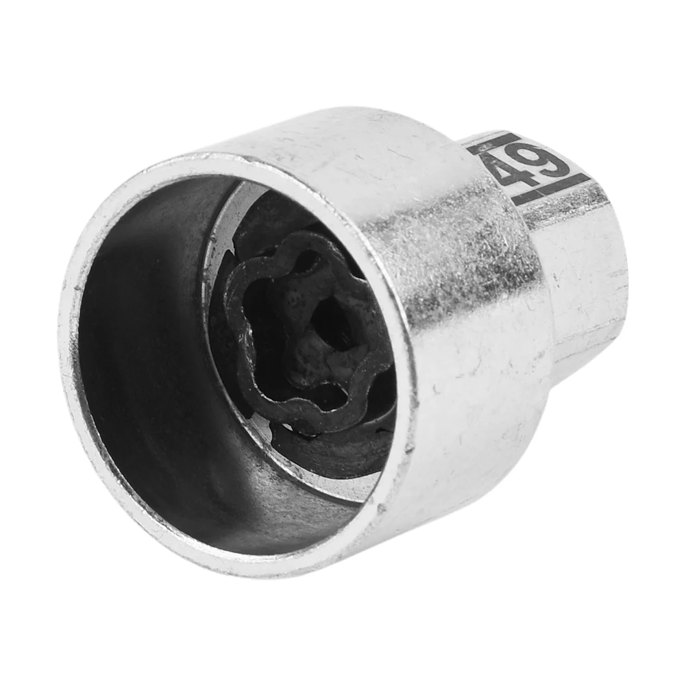 Tire Wheel Lock Anti-Theft Screw Lug Nut Bolt #49 Removal Key Socket For BMW F20/F21 F30/F31 F32/F34 F10/F11 Car Accessories
Tire Wheel Lock Anti-Theft Screw Lug Nut Bolt #49 Removal Key Socket For BMW F20/F21 F30/F31 F32/F34 F10/F11 Car Accessories