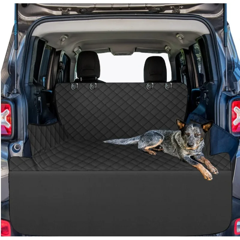 

Dog Car Seat Cover Pet Travel Carrier Mattress Waterproof Dog Car Seat Protector with Middle Seat Armrest for Dogs