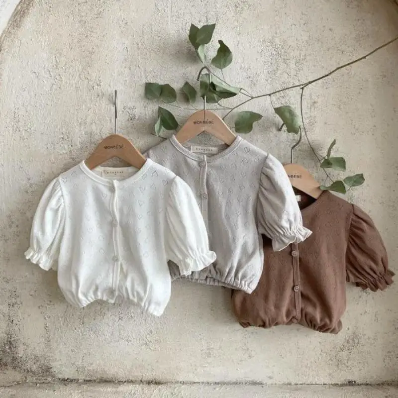 2023 Summer New Baby Thin Cotton Long Sleeve Cardigan Heart Print Infant Girl Fly Sleeve Sun Jacket Baby Air Conditioned Shirt
2023 Summer New Baby Thin Cotton Long Sleeve Cardigan Heart Print Infant Girl Fly Sleeve Sun Jacket Baby Air Conditioned Shirt