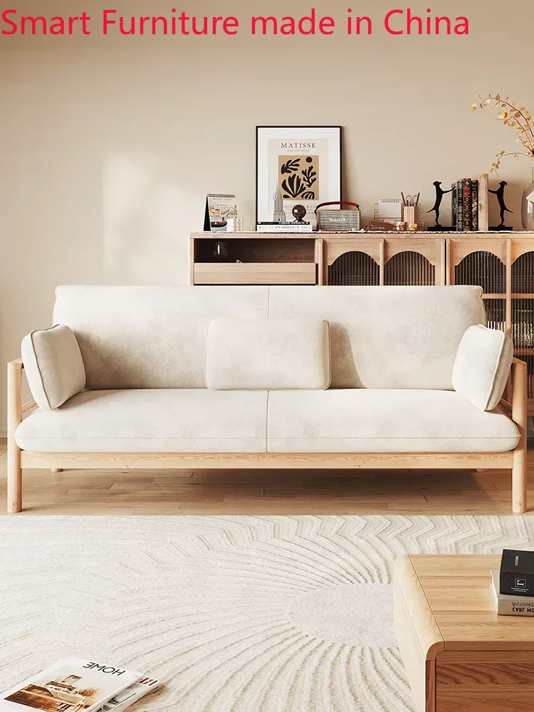 Скандинавский диван из массива дерева, съемный моющийся тканевый диван для гостиной с тремя людьми из простой науки и технологии
Скандинавский диван из массива дерева, съемный моющийся тканевый диван для гостиной с тремя людьми из простой науки и технологии