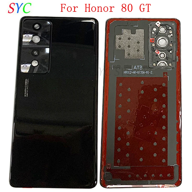 

Rear Door Battery Cover Housing Case For Huawei Honor 80 GT Back Cover with Camera Lens Logo Repair Parts