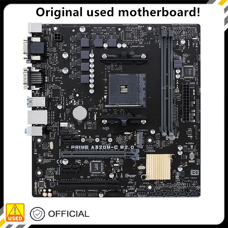 Для A320 PRIME Φ R2.0 материнская плата Socket AM4 для AMD A320 DDR4 USB3.0 SATA3 оригинальная десктопная материнская плата Б/у материнская плата
Для A320 PRIME Φ R2.0 материнская плата Socket AM4 для AMD A320 DDR4 USB3.0 SATA3 оригинальная десктопная материнская плата Б/у материнская плата